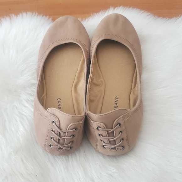 Lucky Brand Women's Tan Ballet Flats 9M - Picture 3 of 6